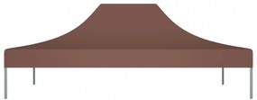barna tető partisátorhoz 4 x 3 m 270 g/m²