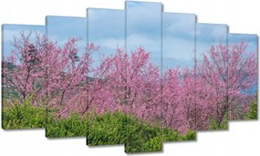 Vászonkép 140x80 Virágzó cseresznye