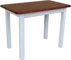 Étkezőasztal 100x70 két színnel