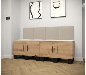 Előszobabútor Amanda 20 (artisan tölgy + bézs). 1086028