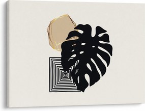 Kép - Absztrakció trópusi levelekkel N⁰2 (70x50 cm)