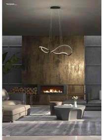 Redo 01-3599 - Dimmelhető LED kábeles csillár TEMPEST LED/58W/230V fekete