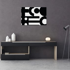 Kép - Geometriai absztrakció N⁰3 (70x50 cm)
