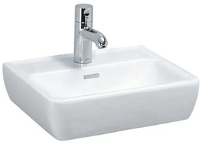LAUFEN H8119510001041 - Munkalapra helyezhető/falra szerelhető PRO 45x34 cm kerámia/fehér