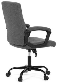 Irodai szék hintamechanikával, szürke szövetkárpittal. KA-Y391 GREY2