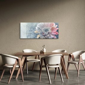 Kép - téli virág (120x50 cm)
