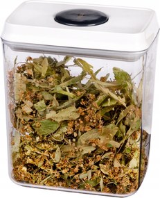 Cralex Nesta Légmentesen Záródó Ételtároló Doboz Téglalap Alakú Átlátszó 2,2L