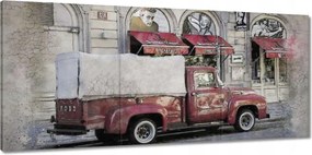 Vászonkép 150x70 Piros PickUp from Usa