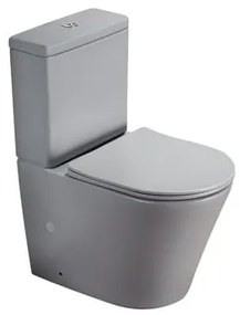 Kombinált wc kombinált SAT Infinitio szürke matt felülettel vario lefolyó SATINF031VPSNLGRM
