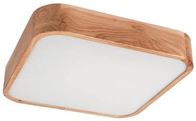Mennyezeti lámpa OAK SQUARE 4xE27/15W/230V 45x45 cm tölgy