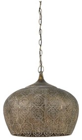 Rézszínű mennyezeti lámpa ø 43,5 cm Emine – Light &amp; Living