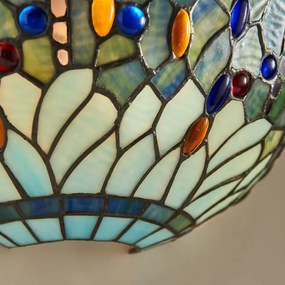 Endon 64102 - Tiffany DRAGONFLY fali lámpa 1xE14/40W/230V