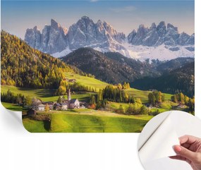 Modern öntapadós fotótapéta falra Hegyi tájkép 152x104 cm