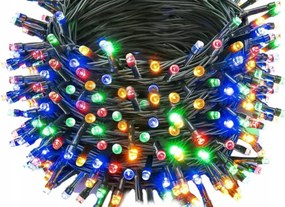 Karácsonyfa Lámpák 500 Led MIX Színes Kültéri/beltéri KALITKA5