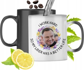 Duda András Színváltó Mágikus Bögre fényképes nyomtatással