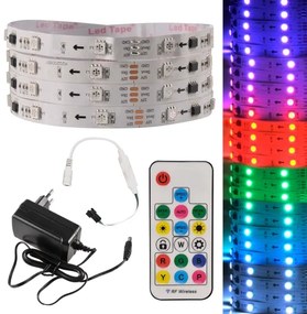 LED RGB állítható fényerőjű szalag MAGIC 2 m LED/12W/230V + távirányító