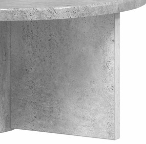 vidaXL Falpolc 2 pcs Beton Szürke 38 x 19 x 19 cm Faanyag