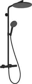 Hansgrohe Raindance Alive S Puro zuhanyrendszer termosztátos csapteleppel matt fekete 24594670