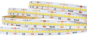 MARATHON LED szalag , áramgenerátoros IC-vel , 24 Volt DC , 2835 , 240 led/m , 20 W/m , természetes fehér , 2700 lm/m , IP65