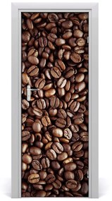 Ajtó tapéta Kávébab 85x205 cm