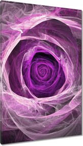 Vászonkép 80x120 Fraktál rózsa