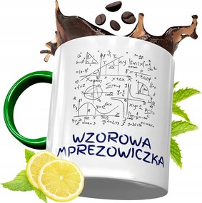 Zöld Bögre Party Ajándék Születésnapra, fényképes nyomattal