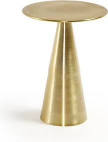 Alumínium kerek tárolóasztal ø 39 cm Rhet – Kave Home