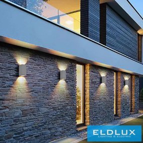 ELDLUX ES55-G Modern Kültéri Fali Lámpa IP44