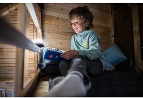 Ledlenser KIDCAMP6 DINO - fényerőszabályozható hordozható LED-lámpa LED/3×AAA IP44 zöld