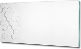 Fotótapéta üveg falra Hatszögletű háttér 125x50