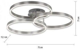 Paul Neuhaus 6233-55-LED Dimmelhető lámpa PAAN LED/45,5W/230V 2700-5000K + távirányító