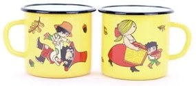 Belis Smaltovaný hrnek Večerníček, 8 cm, 0,35 l