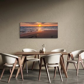 Egy szív képe a homokban (120x50 cm)
