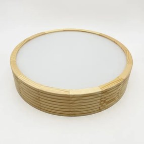 Mennyezeti lámpa NATURAL MODERN 2xE27/15W/230V, átmérő 37,5 cm, fenyő