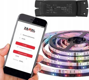 Rgb Led szalag vezérlő WiFi távirányítóhoz 4 csatornás Exta Life Falra szerelhető