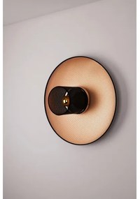 Duolla - Fali lámpa TOKYO SHINY 1xE27/15W/230V átm. 50 cm réz/fekete