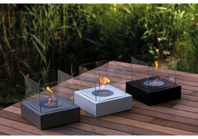 BIO kandalló TANGO3 30,3x30 cm, 1 kW, fehér, TANGO3/BIALY/TUV