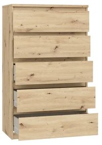 MAO fiókos komód, artisan tölgy