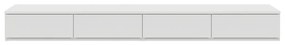 Éjjeli Asztalok Fehér MDF 140 x 36.5 x 16.5 cm Éjjeli Asztal