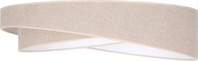 BRILAGI - LED mennyezeti lámpa VELVET TWIST LED/24W/230V 4000K átm. 55 cm bézs