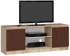 TV asztal Dariel  (szonoma tölgy + wenge). Akció -12%. 1069395