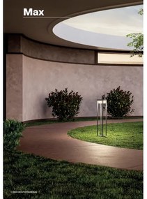 Redo 90676 - LED kültéri lámpa MAX LED/15W/230V 2700K 80 cm IP65 antracit