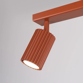 Téglavörös spotlámpa 6,5x30 cm Gleam – Sollux