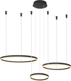 AZZARDO 4972 HALO Modern Led Függesztett Lámpa LED IP20