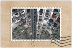 Poszterek 60x40 Emeletes garázs