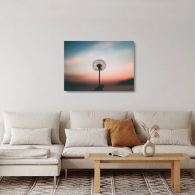 Kép - Foglak, pitypang (üvegen) (70x50 cm)