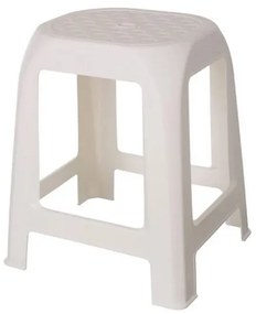 DESIGN műanyag szék, fehér, 41 x 35 x 46 cm