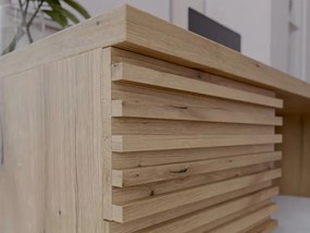 Íróasztal BISETT fiókokkal 120x60 cm, tölgy artisan