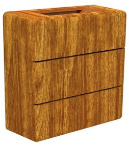 Immax 08523L - LED kültéri fali lámpatest LUXLINE 6W/230V 3000K IP54 diószínű