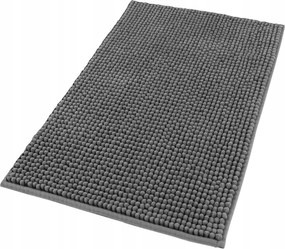 Puha Szőnyeg Sötétszürke 40X60 CM Fürdőszobai Csúszásgátló Univerzális